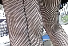Sauma fishnets sokker på markedet porno far datter på kjøkkenet