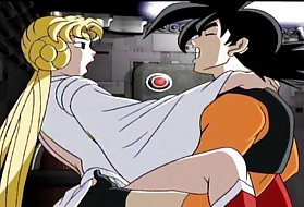 Retro porno fargefotografier av star baller son goku del 2 (m), sønn av