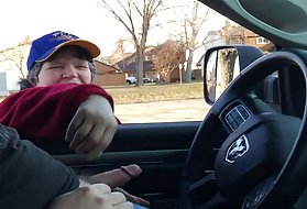 Bilen "flash" jenta kan ikke slutte å stirre...touch 2 endene av bil flash bil