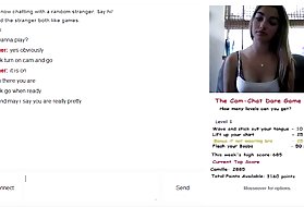 Se 3d-porno online chat spill blinkende montasje produsert "