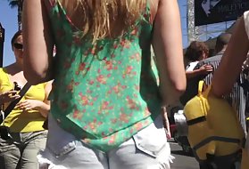 Sex, lidenskap, video, korte shorts - påvirkning av oslo, kinn ass
