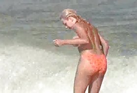 Gruppe myk porno fransk beach - toppløs tenåringer beach
